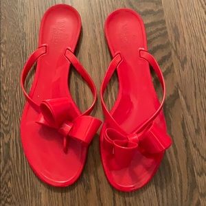 Valentino jelly flip flops